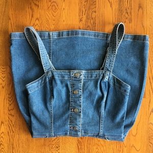 H&M Denim Divided Denim Dress